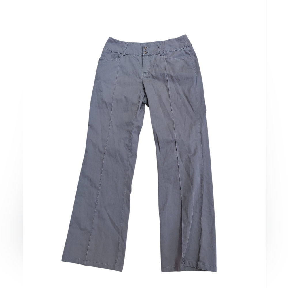 Classic Straight-Leg Brown Pants
